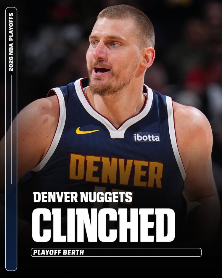 世界杯高清播放平台-收到魔术的礼物！太阳输球 西部第四的掘金正式锁定季后赛席位！